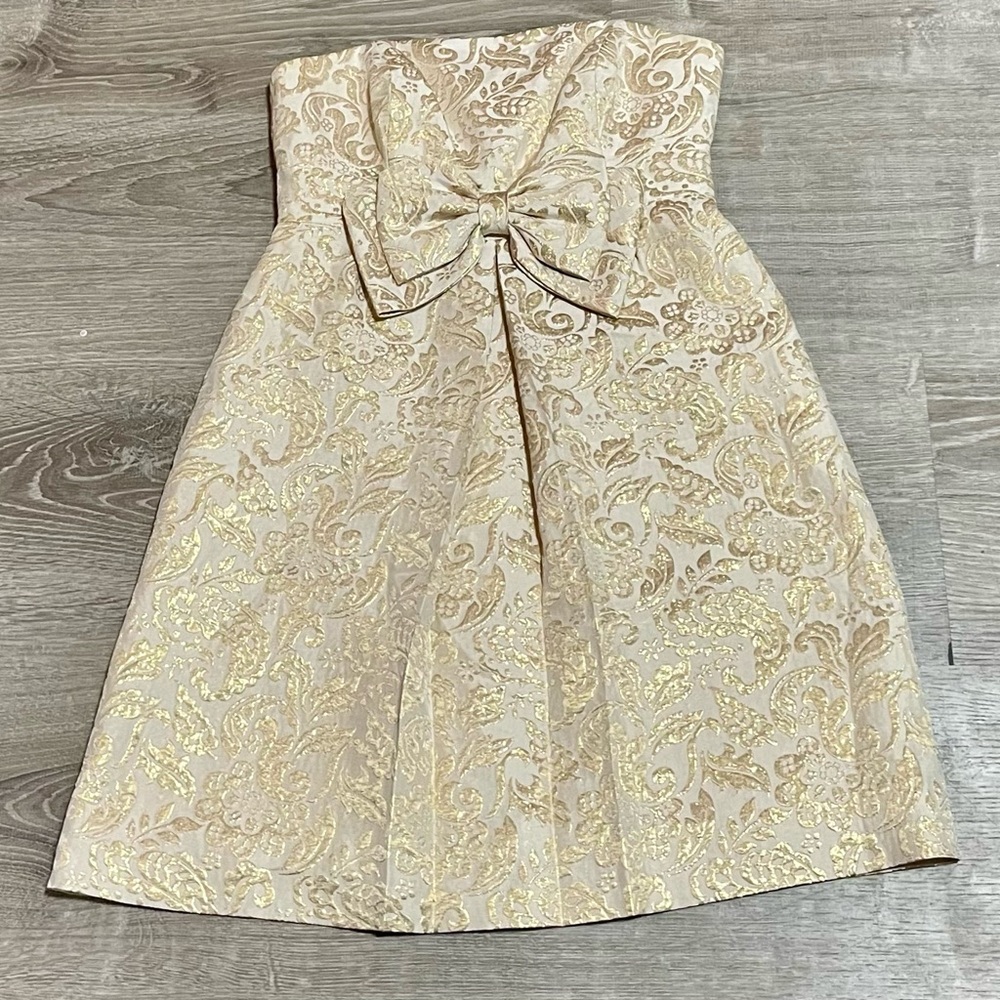 Lilly Pulitzer Elegant Cream Dress Size 0